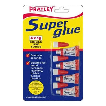 Pratley Super glue 4x1g