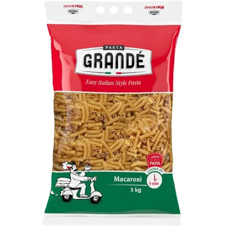 Pasta Grande Macaroni 3kg